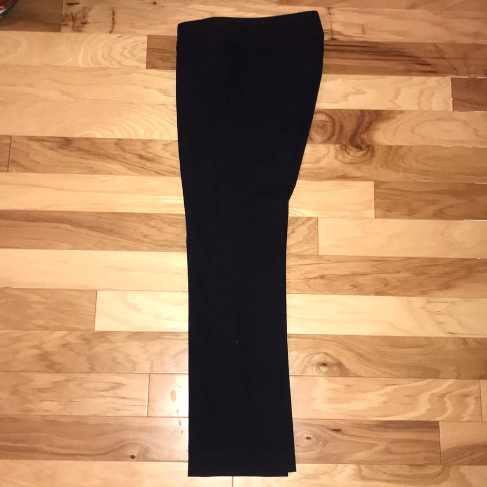 Loft, black, straight leg, dress slacks!